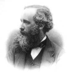 James Clerk Maxwell (1831-1879), Scottish theoretical physicist, 1882