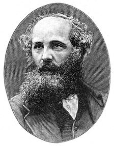 James Clerk Maxwell (1831-1879), Scottish theoretical physicist, [1896]. Creator: Unknown