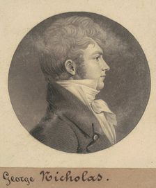 James Crenshaw Anthony, 1808. Creator: Charles Balthazar Julien Févret de Saint-Mémin