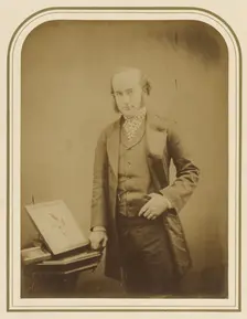 James A. Salter, F.R.S., 1855. Creator: Maull & Polyblank