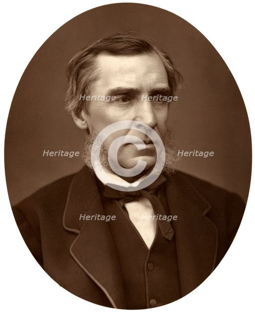 James Anthony Froude, British historian, 1876.Artist: Lock & Whitfield