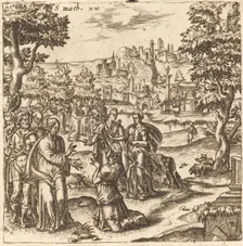 James and John Seek Honor, probably c. 1576/1580. Creator: Leonard Gaultier
