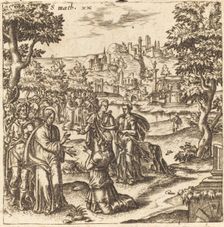 James and John Seek Honor, probably c. 1576/1580. Creator: Leonard Gaultier