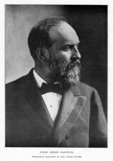 James Abram Garfield, 20th President of the United States, c1881
