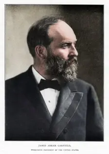 James Abram Garfield, 20th President of the United States, c1881