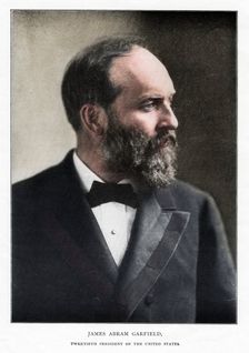 James Abram Garfield, 20th President of the United States, c1881