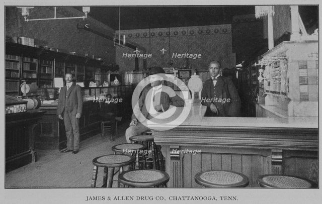 James & Allen Drug Co., Chattanooga, Tenn., 1902. Creator: Unknown.
