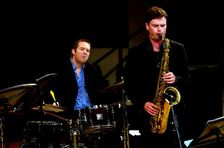 James Allsopp with Pat Levett, The Ship, Sevenoaks, Kent. Artist: Brian O'Connor