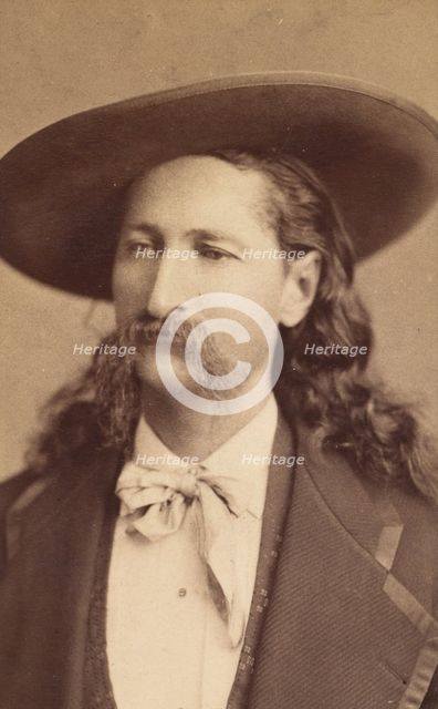 James B. "Wild Bill" Hickock, ca. 1873. Creator: Jeremiah Gurney.