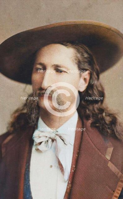 James B. "Wild Bill" Hickock, ca. 1873. Creator: Jeremiah Gurney.