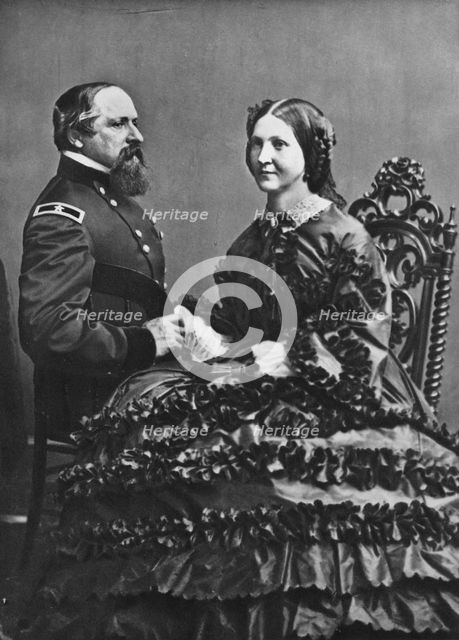 'James B. and Fannie Ricketts', c1860, (1939). Artist: Mathew Brady.