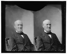 James B. Eads of Missouri, (Built the St. Louis Bridge), between 1865 and 1880. Creator: Unknown