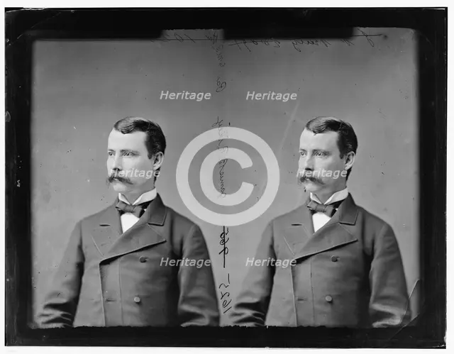 James B. Riley of Pennsylvania, 1865-1880. Creator: Unknown.