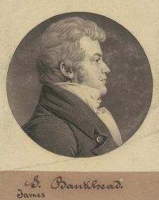 James Bankhead, 1808. Creator: Charles Balthazar Julien Févret de Saint-Mémin