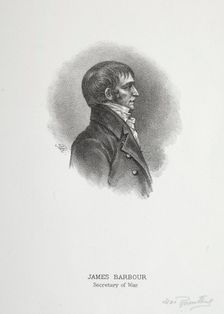 James Barbour. Creator: Max Rosenthal (American, 1833-1918)