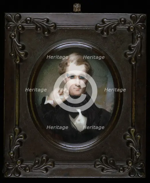 James Barnett Dodson, 1837. Creator: Emanuel Gottlieb Leutze.