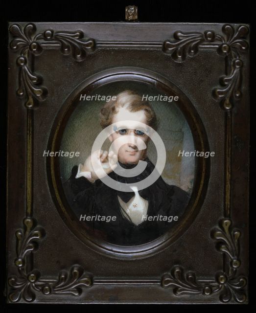 James Barnett Dodson, 1837. Creator: Emanuel Gottlieb Leutze.