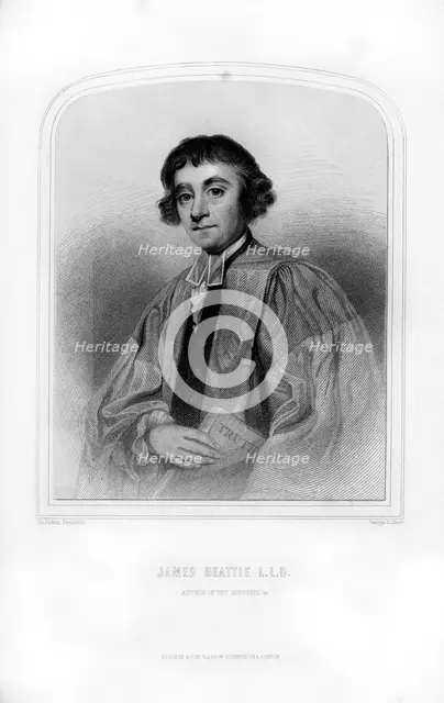 James Beattie, Scottish academic and writer, (1870).Artist: GB Shaw