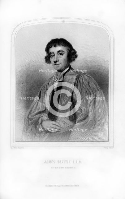 James Beattie, Scottish academic and writer, (1870).Artist: GB Shaw
