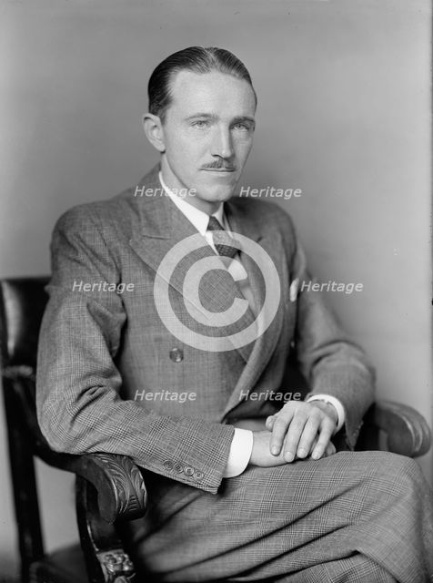 James Berryman, Portrait, 1938. Creator: Harris & Ewing.