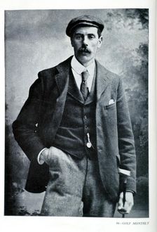 James Braid, Scottish golfer, c1905