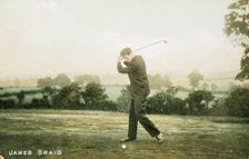 James Braid, Scottish golfer, c1910. Creator: Unknown