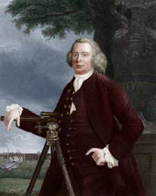 James Brindley, 18th century English civil engineer and canal builder, (1836). Artist: JT Wedgwood