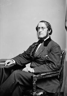 James Brooks, between 1855 and 1865. Creator: Unknown