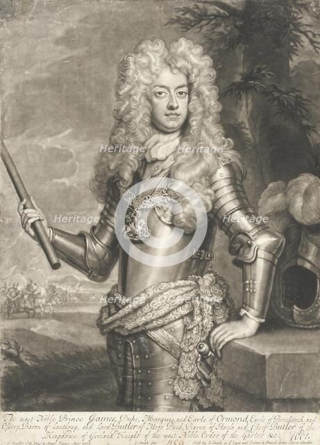 James Butler, 1701. Creator: John Smith.
