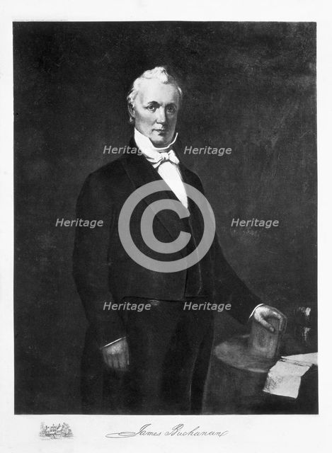 James Buchanan, 15th President of the United States of America, (1901). Creator: Unknown.