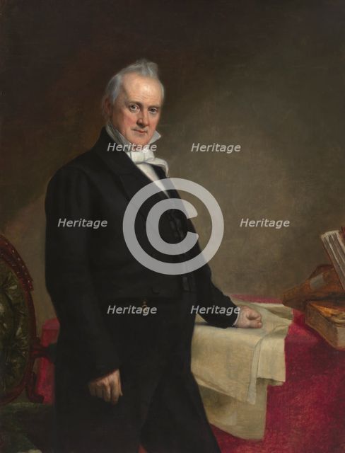 James Buchanan, 1859. Creator: George Peter Alexander Healy.