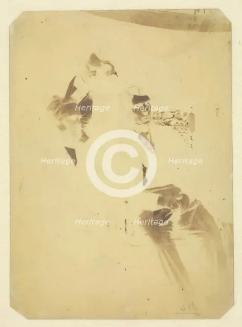 James Gordon, William Hanna D.D. and 'Mr. Cowan', 1843/47. Creators: David Octavius Hill, Robert Adamson, Hill & Adamson.