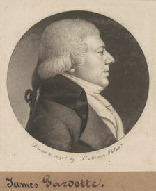 James Gardette, 1801. Creator: Charles Balthazar Julien Févret de Saint-Mémin