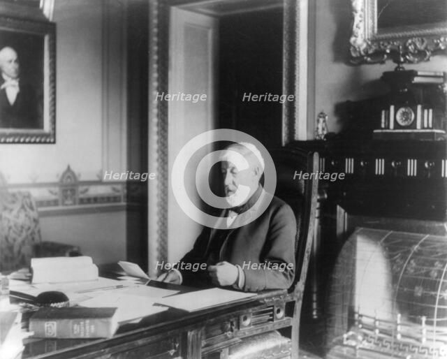 James Gillespie Blaine, c1890. Creator: Frances Benjamin Johnston.