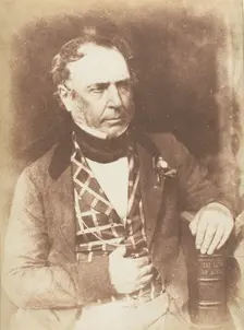 James Glencairn Burns, 1843-47. Creators: David Octavius Hill, Robert Adamson, Hill & Adamson
