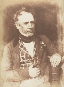 James Glencairn Burns, 1843-47. Creators: David Octavius Hill, Robert Adamson, Hill & Adamson