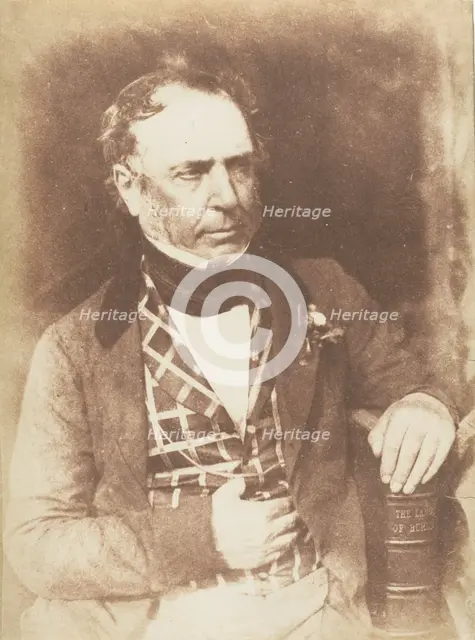 James Glencairn Burns, 1843-47. Creators: David Octavius Hill, Robert Adamson, Hill & Adamson.