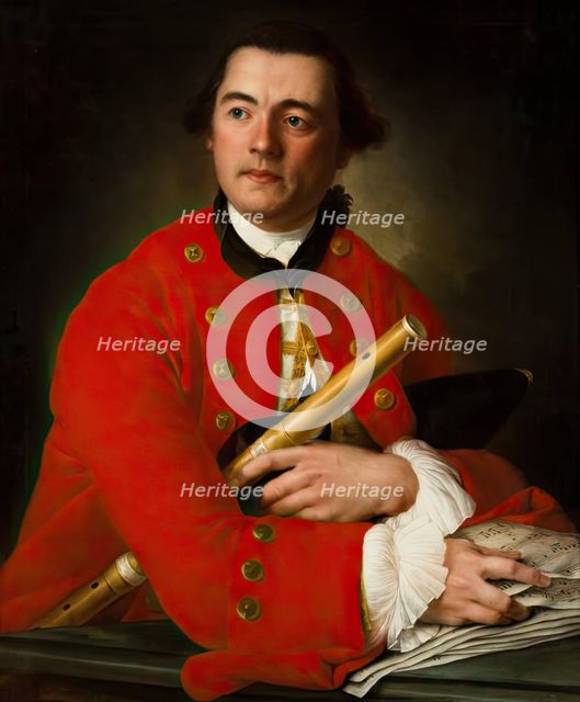 James Grant of Lettock, 1760. Creator: Louis Gabriel Blanchet.