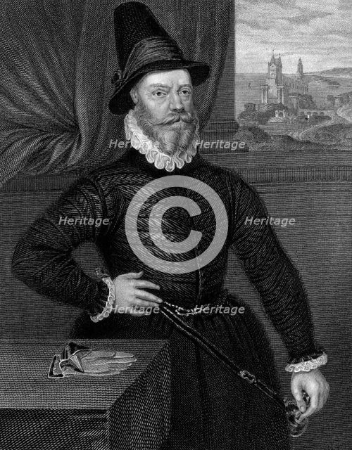 James Douglas, 4th Earl of Morton (c1525-1581), 1824.Artist: R Cooper