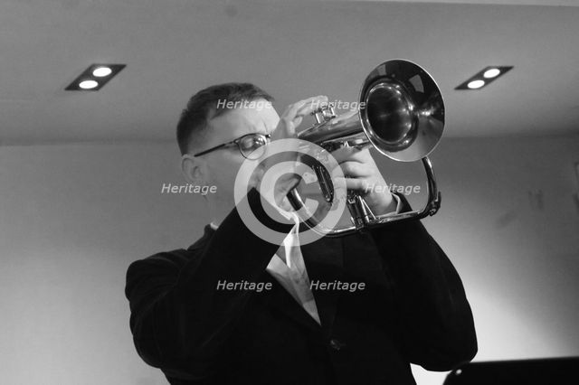 James Davison, Davison-Hemstock Quintet, Spike’s Place, Beckenham, Kent, 2024. Creator: Brian O'Connor.