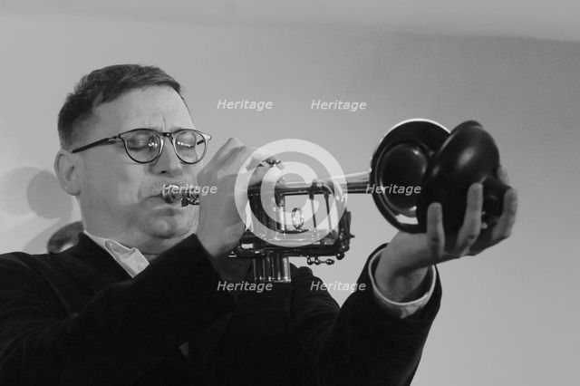 James Davison, Davison-Hemstock Quintet, Spike’s Place, Beckenham, Kent, 2024. Creator: Brian O'Connor.