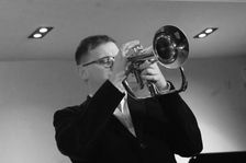 James Davison, Davison-Hemstock Quintet, Spike’s Place, Beckenham, Kent, 2024. Creator: Brian O'Connor