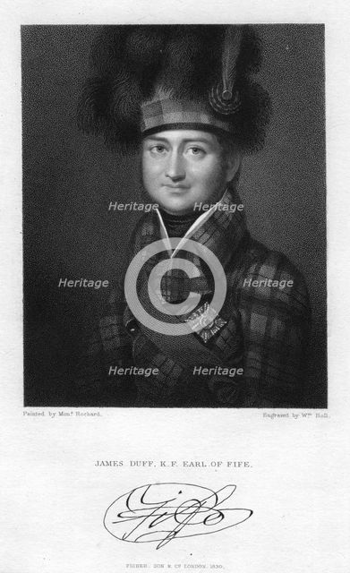 James Duff (1729-1809), 2nd Earl of Fife, 1830.Artist: W Holl