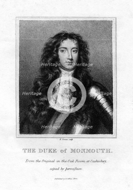 James, Duke of Monmouth, (1806).  Creator: E Scriven.