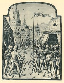 James Earl of Douglas Wins Sir Henry Percy's Pennon..., 1388 c1456, (1946). Creator: Unknown