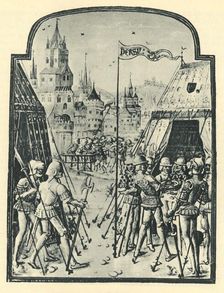 James Earl of Douglas Wins Sir Henry Percy's Pennon..., 1388 c1456, (1946). Creator: Unknown