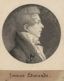 James Edwards, 1809. Creator: Charles Balthazar Julien Févret de Saint-Mémin