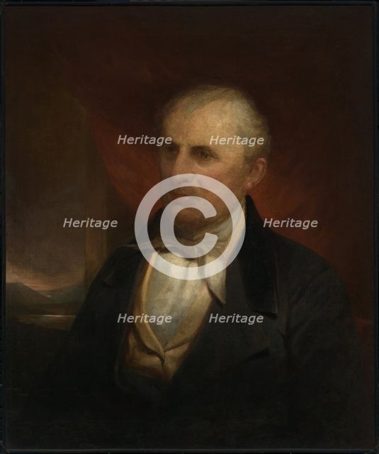 James Fenimore Cooper, c. 1860. Creator: Charles Loring Elliott.