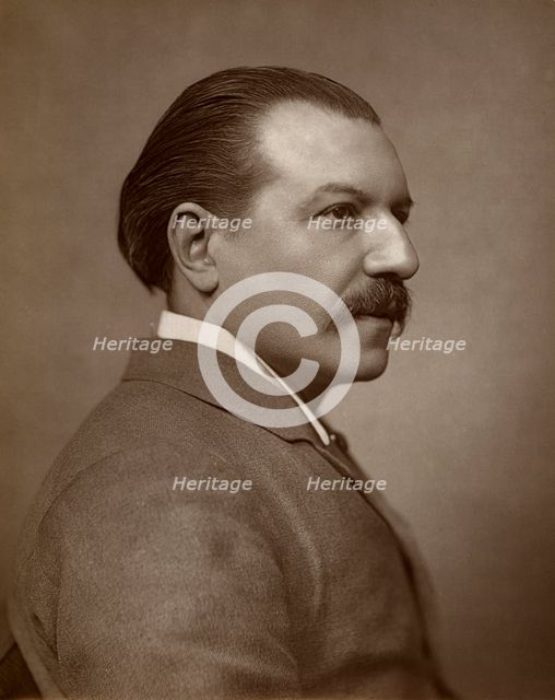 James Fernandez, British actor, 1883. Artist: St James's Photographic Co