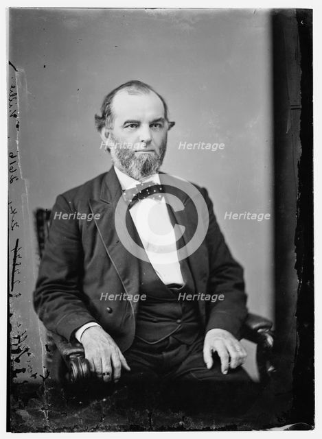 James Francis Miller of Texas, between 1870 and 1880. Creator: Unknown.